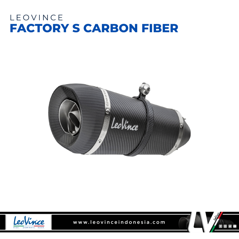 leovince factory s carbon fiber