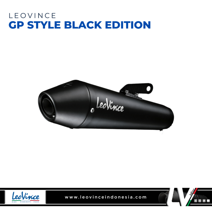 leovince gp style black edition