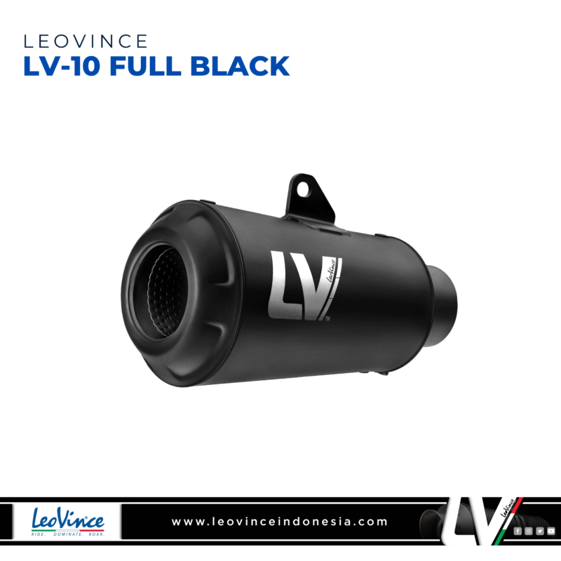 leovince lv-10 full black