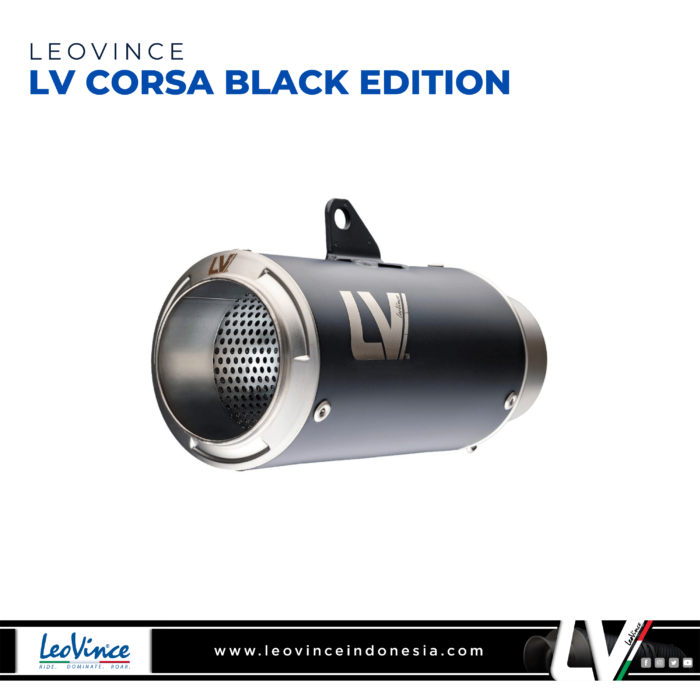 leovince lv corsa black edition