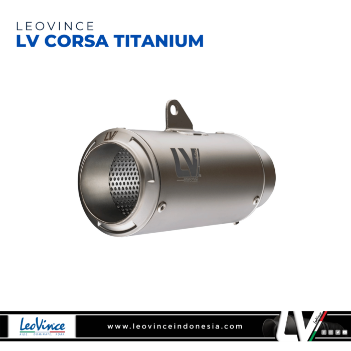 leovince lv corsa titanium