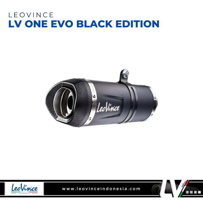 leovince lv one evo black edition