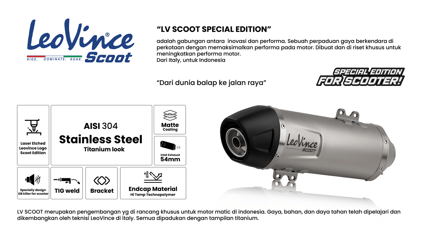 leovince lv scoot ss